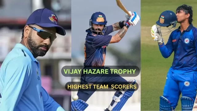 Top 5 Highest Team Scores in Vijay