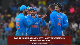 Top 5 Indian batsmen with most
