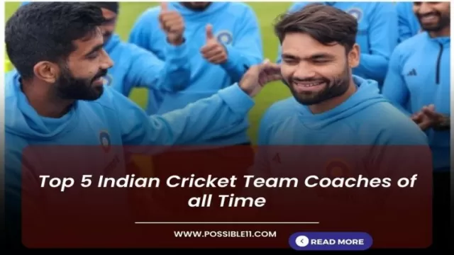 Top 5 Indian Cricket Team Coaches of