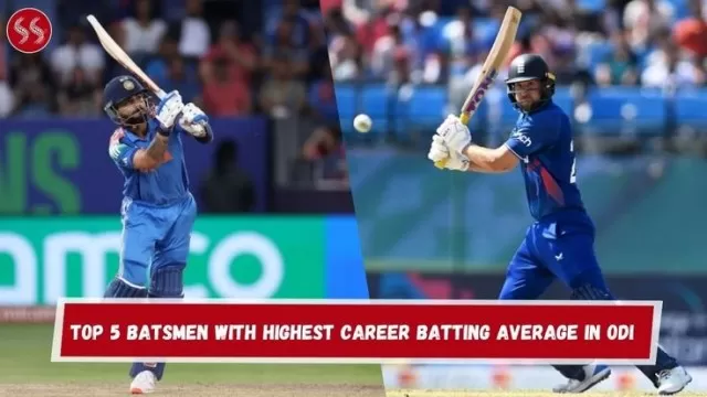 Top 5 Mens ODI Batting Rankings 2025
