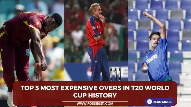 Top 5 most expensive overs in T20