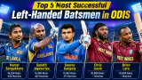 Top 5 Most Successful Left-Handed Batsmen in ODIs