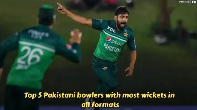 Top 5 Pakistani bowlers with most wickets