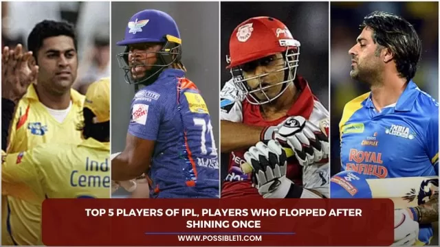 Top 5 players of IPL, players who