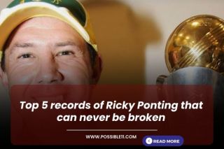 Top 5 records of Ricky Ponting
