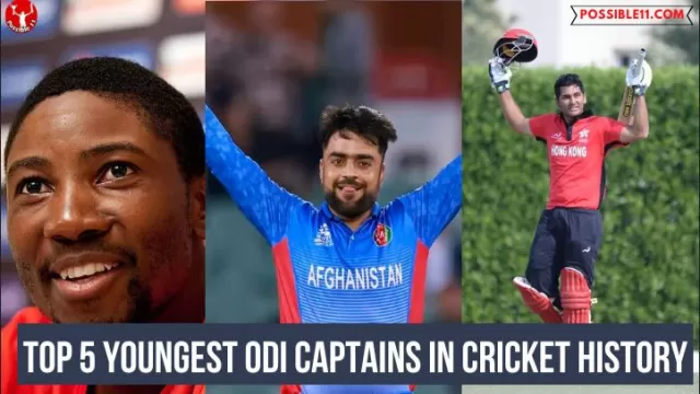 Top 5 Youngest ODI Captains in Cricket