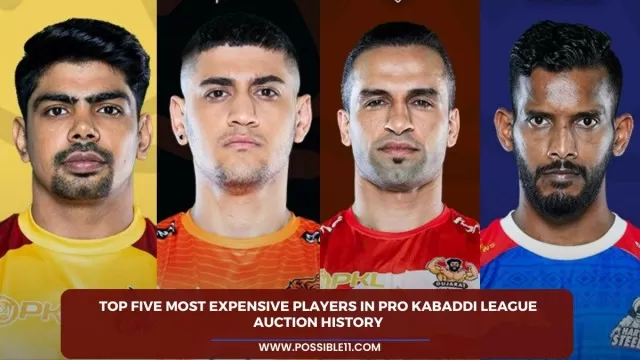 Top five most expensive players in Pro