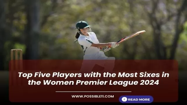 Top Five Players with the Most Sixes