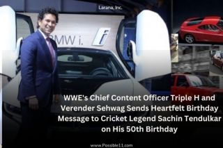 Triple H and Virender Sehwag sends