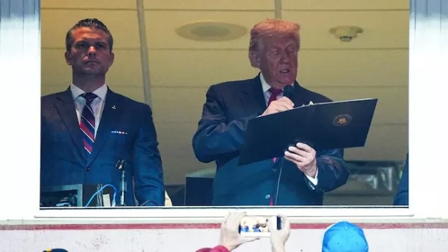 Trump Booed by NFL Fans During Commanders
