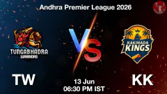 TW vs KK APL 2026 Picture