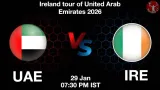 UAE vs IRE 1st