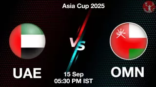 UAE vs OMN Asia Cup 2025:
