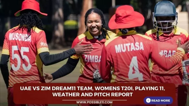 UAE vs ZIM Dream11 Team, Womens T20I,