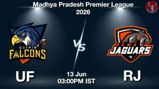 UF vs RJ MPL 2026 Match