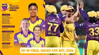 UP-W Final Squad for WPL 2026:
