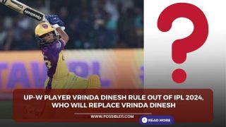 UP-W Player Vrinda Dinesh rule out