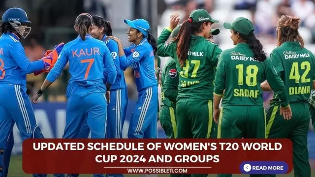 Updated Schedule of Womens T20 World Cup