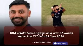 USA cricketers engage in