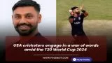 USA cricketers engage in