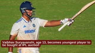 Vaibhav Suryavanshi Youngest ever to be
