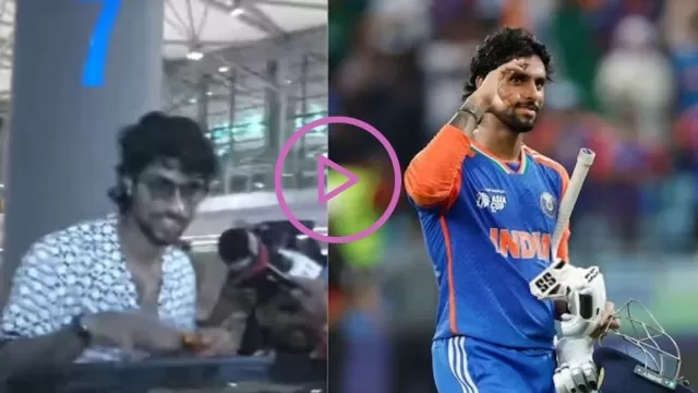 Video: Final match hero Tilak Varma received