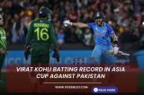 Virat Kohli Batting Record