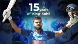 Virat Kohli completes 15