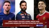 Virat Kohli leaves Lionel