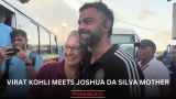 Virat Kohli Meets Joshua