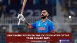 Virat Kohli received the