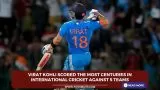 Virat Kohli scored the