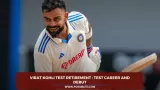 Virat Kohli Test retirement