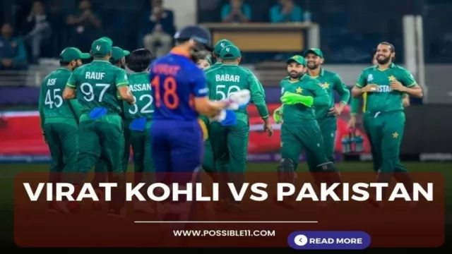 Virat Kohli vs Pakistan: Virat Kohli Record