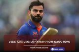 Virat one century away