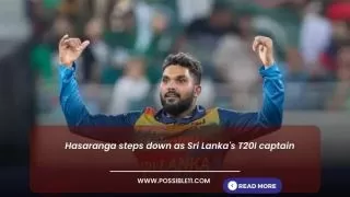 Wanindu Hasaranga Steps Dows as Captain