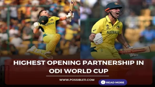 Warner and Marsh record the second highest