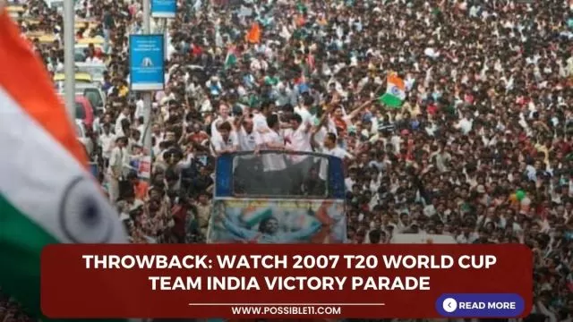 Watch 2007 T20 world Cup Team India
