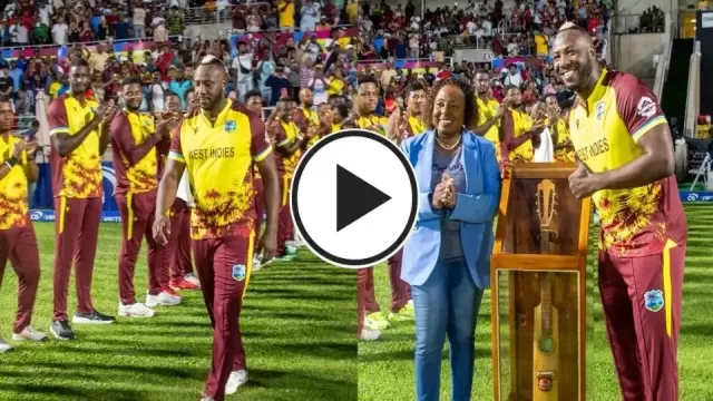 Watch: Andre Russell Retires from T20Is After