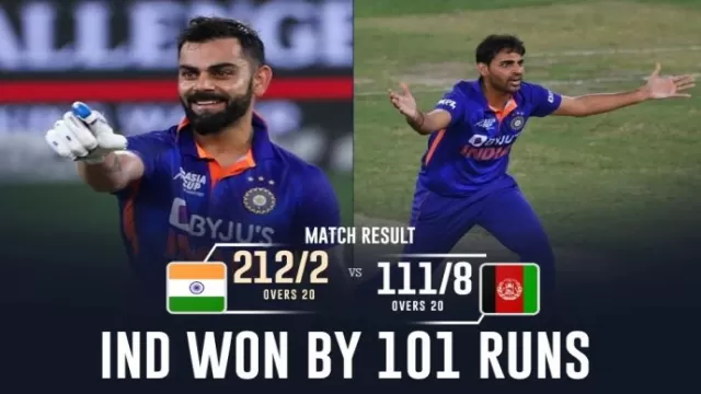 Watch Full India vs Afghanistan Highlights Asia