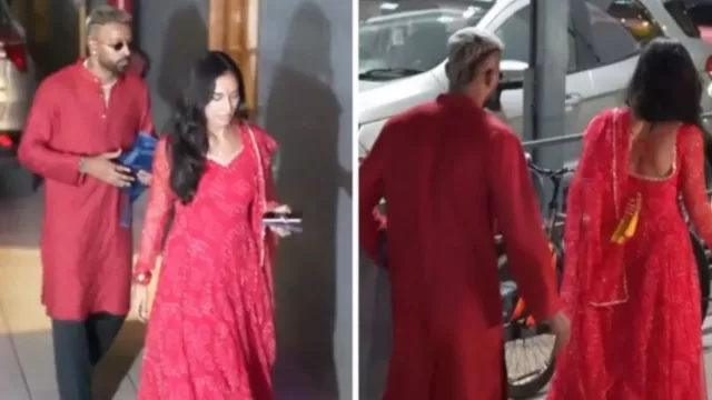 Watch Hardik Pandya and Mahieka Sharma Diwali
