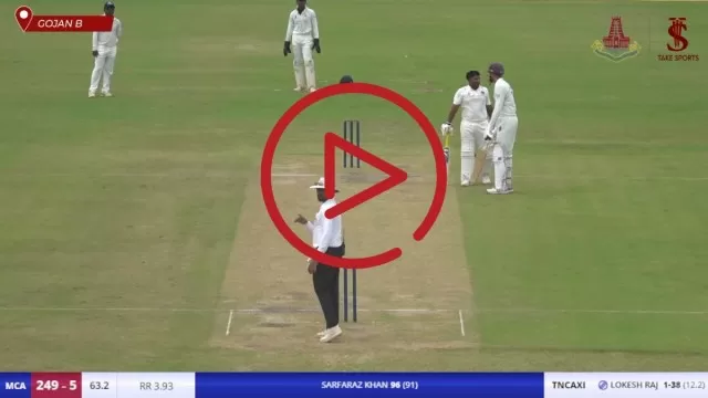 Watch highlights, Sarfaraz Khan scored a century