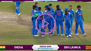 Watch India-W vs Sri Lanka-W highlights,