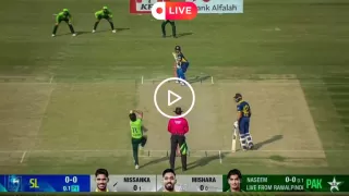 WATCH LIVE: Pakistan vs Sri Lanka