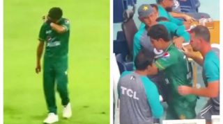 Watch: Pakistan dressing room