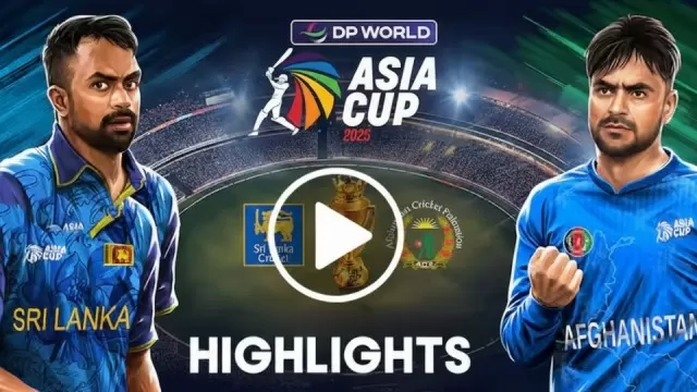Watch SL vs AFG Asia Cup 2025