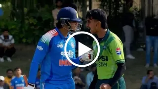 Watch: Vaibhav Suryavanshi’s Heated Exchange with