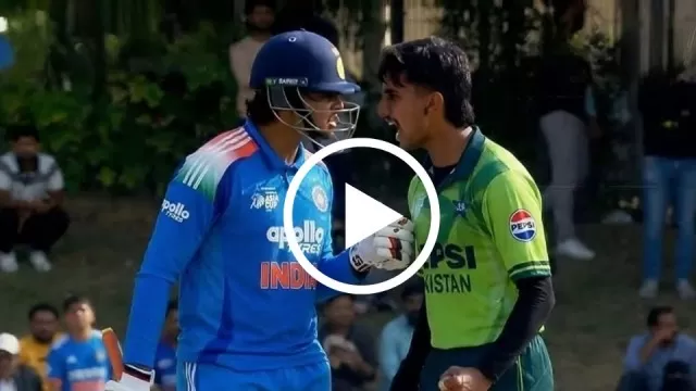 Watch: Vaibhav Suryavanshi’s Heated Exchange with Ali