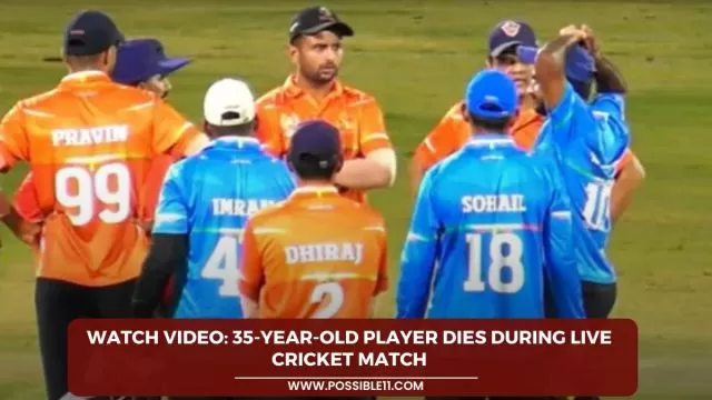 WATCH VIDEO: 35-year-old player dies during live