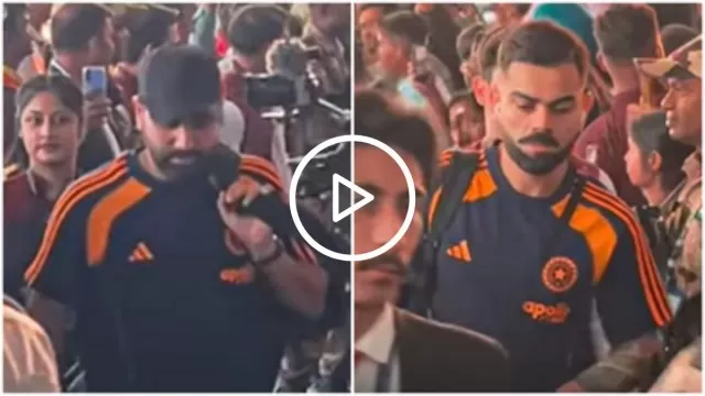 Watch Video: Rohit, Virat Spotted as Team